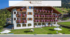 Desktop Screenshot of jagdhof.bz